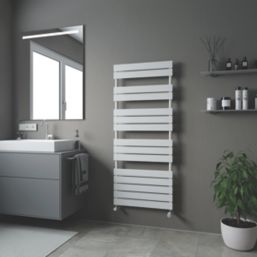 Ximax 1420mm x 600mm 2614BTU White Flat Designer Towel Radiator