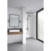 Splashwall Bathroom Splashback Gloss White 1200 x 2400 x 11mm