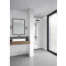 Splashwall  Bathroom Wall Panel Gloss White 2400mm x 1200mm x 11mm
