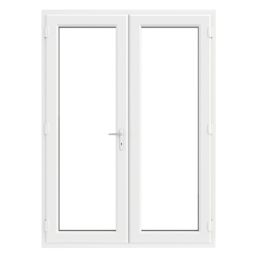 Crystal  White Double-Glazed uPVC French Door Set 2090mm x 1590mm