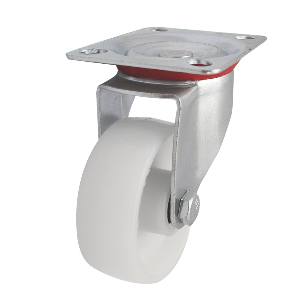Swivel Castor 70mm White