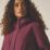 Regatta Ramona Waterproof Womens Jacket Fig/Black Zebra Size 20