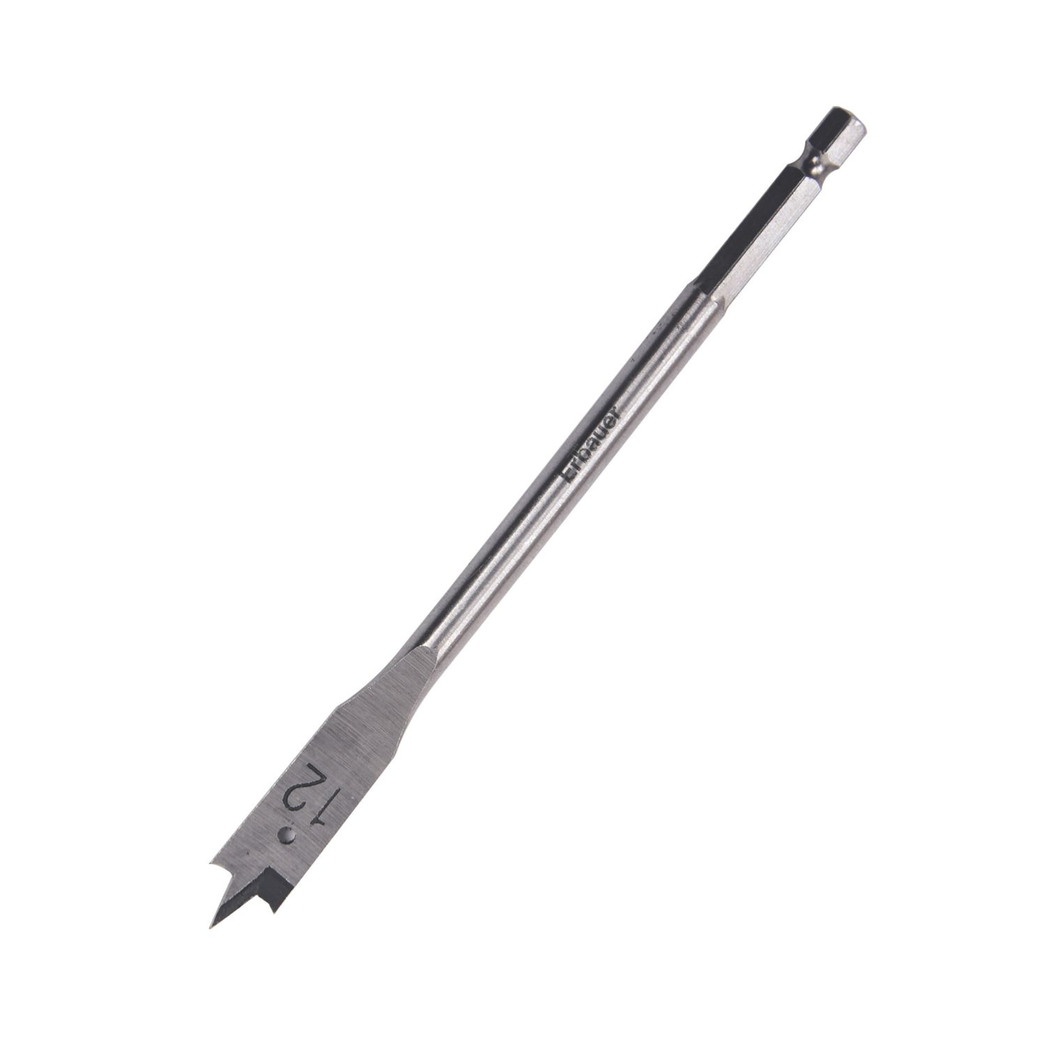 Erbauer Hex Shank Flat Wood Drill Bit 12mm x 152mm (477PH)