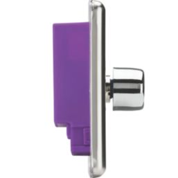 Knightsbridge  3-Gang 2-Way LED Intelligent Dimmer Switch  Polished Chrome