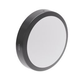 Lexco Pegasi Indoor Maintained or Non-Maintained Emergency Round LED Bulkhead Black 19W 1200-1900lm