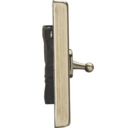 Knightsbridge  10AX 2-Gang 2-Way Light Switch  Antique Brass