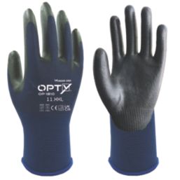 Wonder Grip OP-1810 Opty General Handling Gloves Blue 2X Large