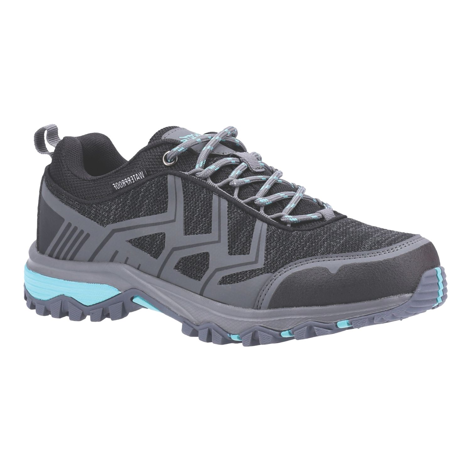 Cotswold Wychwood Size 5 Womens Grey Waterproof Non Safety Trainers (477YG)