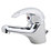 Swirl Conventional Bathroom Basin Mono Mixer Tap with Pop-Up Waste Chrome