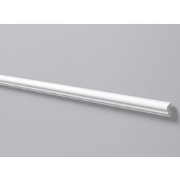 Wickes Interior Multi Rail Tube - 25mm x 2.44m White