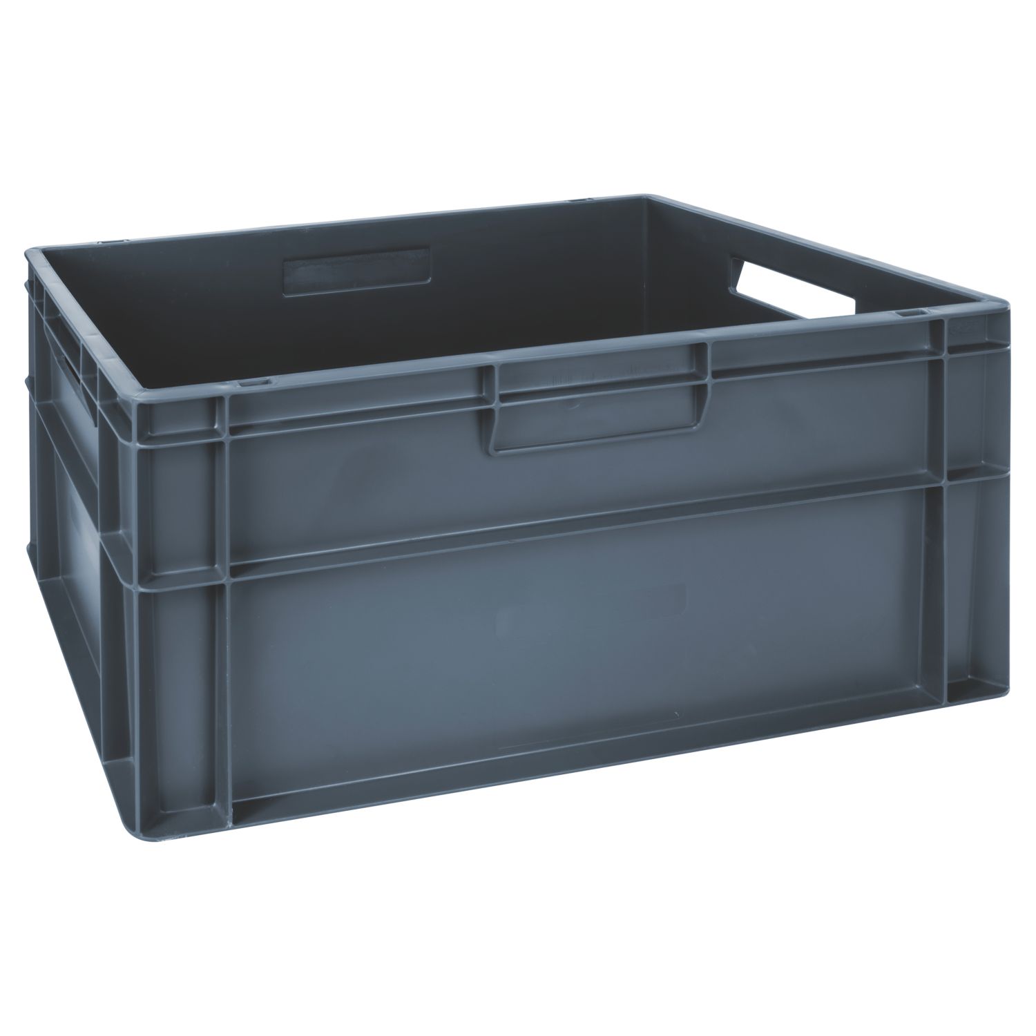 Barton 52Ltr 400mm x 600mm x 270mm Grey Euro Container (478AG)
