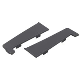 Crystal PVC Window Sill End Cap Anthracite Grey 100mm 2 Pack