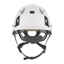 JSP EVO ALTA Dualswitch Safety Helmet with Chinstrap White