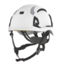 JSP EVO ALTA Dualswitch Safety Helmet with Chinstrap White