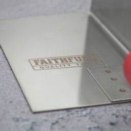 Faithfull  Internal Corner Trowel 4" x 3"