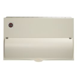 Wylex  21-Module 15-Way Part-Populated  Dual RCD Consumer Unit