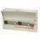 Wylex  21-Module 15-Way Part-Populated  Dual RCD Consumer Unit