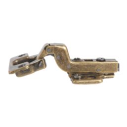 Eclipse 3D Adjustable Soft Close Steel 105° Inset Antique Bronze Cabinet Hinges 62mm 2 Pack