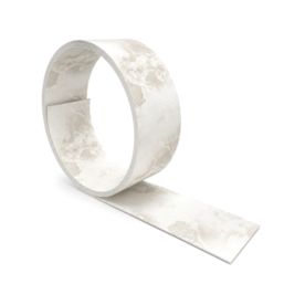 Wilsonart Terzo Stone  Worktop Edging White & Grey 3000mm x 38mm