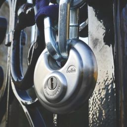 Squire DCL1 Stainless Steel  Water-Resistant  Disc Padlock 70mm