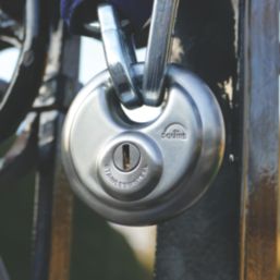 Squire DCL1 Stainless Steel  Water-Resistant  Disc Padlock 70mm