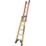 Werner LEANSAFE X3 Fibreglass 2.9m Combination Ladder