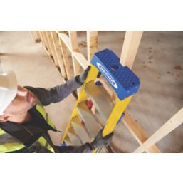 Werner LEANSAFE X3 Fibreglass 2.9m Combination Ladder