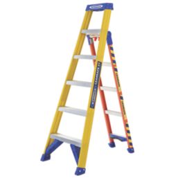 Werner LEANSAFE X3 Fibreglass 2.9m Combination Ladder