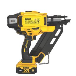 DEWALT DCN930 90mm 18V 2 x 5Ah Li-Ion XR Brushless First Fix Cordless Nail Gun