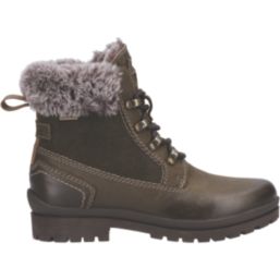 Cotswold Evenlode Size 7 Womens Khaki Waterproof  Non Safety Work Boots