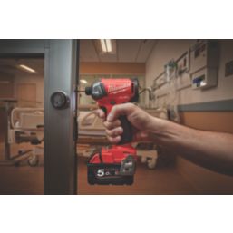 Milwaukee M18FQID-502X 18V 2 x 5.0Ah Li-Ion RedLithium Brushless Cordless Impact Driver