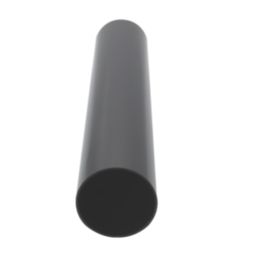 FloPlast MiniFlo Round Downpipes Anthracite Grey 50mm x 2m 6 Pack