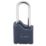 Burg-Wachter Sapphire   Long Shackle  Laminated Padlock Blue 40mm