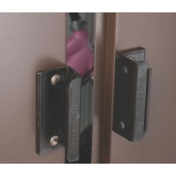 Yardmaster  9' 6" x 7' 6" (Nominal) Apex Shiplap Metal Shed Brown