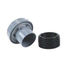 FloPlast  Push-Fit Air Admittance Valve Grey 110/82mm