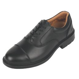 City Knights Oxford    Safety Shoes Black Size 9