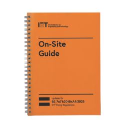 IET 9th Edition, On-Site Guide (BS 7671:2018+A4:2026)