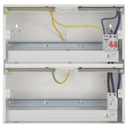 British General  48-Module 43-Way Part-Populated High Integrity Main Switch Consumer Unit with SPD