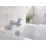 Bristan Orta Chrome-Plated 125mm Deck Mounted Lever 2 Tap Holes Bath Mixer Tap