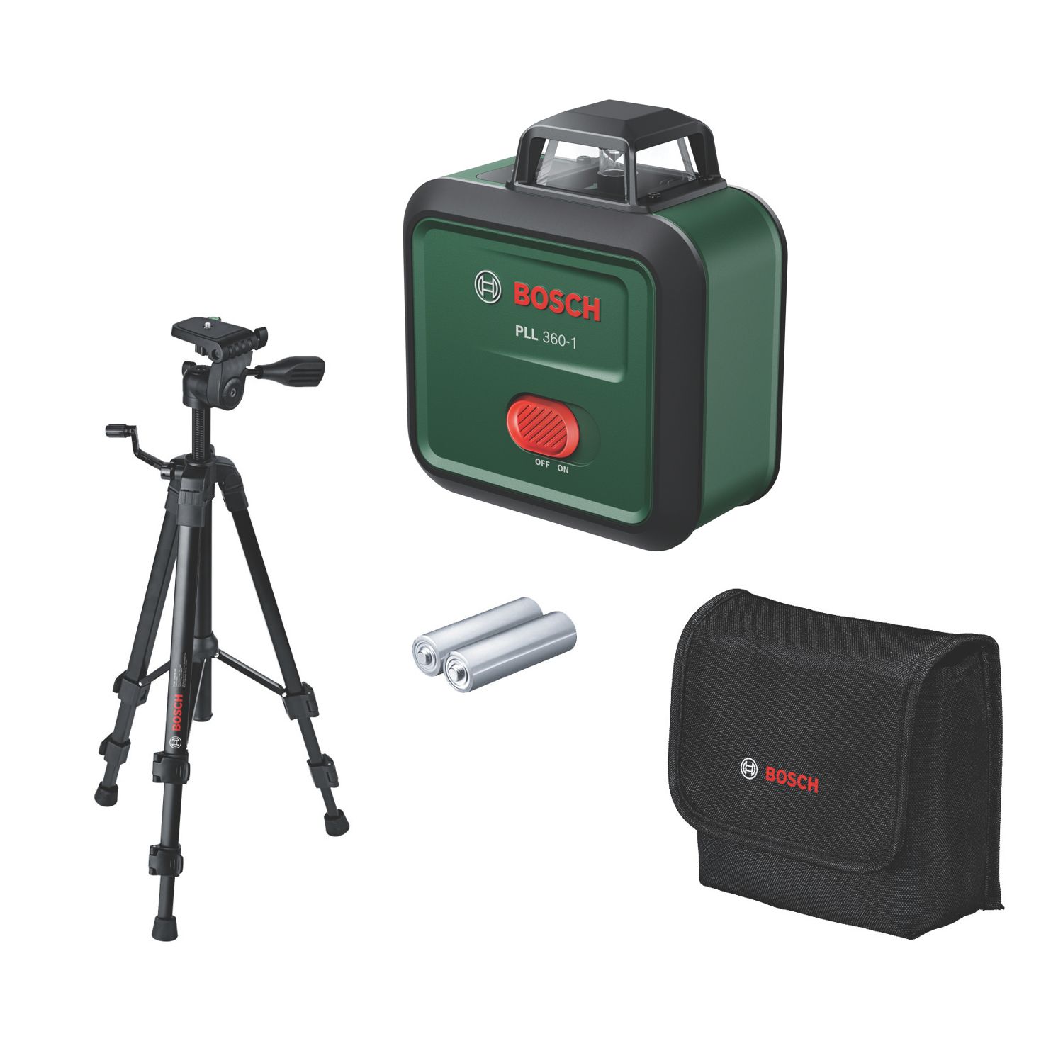 Bosch PLL 360-1 Red Self-Levelling Plane Laser (479EY)