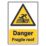Essentials "Danger Fragile Roof" Sign 210mm x 148mm