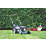 Webb WER410HP 41cm 132cc Hand-Propelled Rotary Petrol Lawn Mower