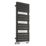 Terma 1110mm x 500mm 2660BTU Black Flat Designer Towel Radiator