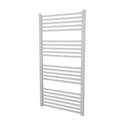 Ximax 1140mm x 600mm 1928BTU White Flat Designer Towel Radiator