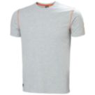 Helly Hansen Oxford Short Sleeve T-Shirt (Mens) Grey Medium 39" Chest