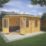Mercia Corner Lodge Grande 16' x 9' (Nominal) Apex Timber Log Cabin