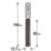 Trend TR18X1/2TC 1/2" Straight Cutter 12.7mm x 63mm