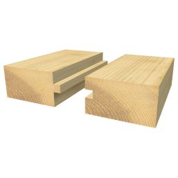 Trend TR18X1/2TC 1/2" Straight Cutter 12.7mm x 63mm