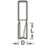 Trend TR18X1/2TC 1/2" Straight Cutter 12.7mm x 63mm