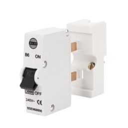 Wylex  6A SP B Curve  MCB